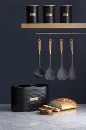 Емкость для хранения чая otto черная 1,4 л