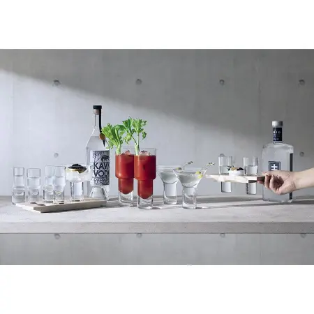 Набор высоких стаканов vodka, 400 мл, 2 шт.