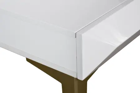 Консоль белая 100х55х75см