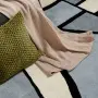 Покрывало из хлопка бежевого цвета с вафельным рисунком из коллекции ethnic, 230х250 см