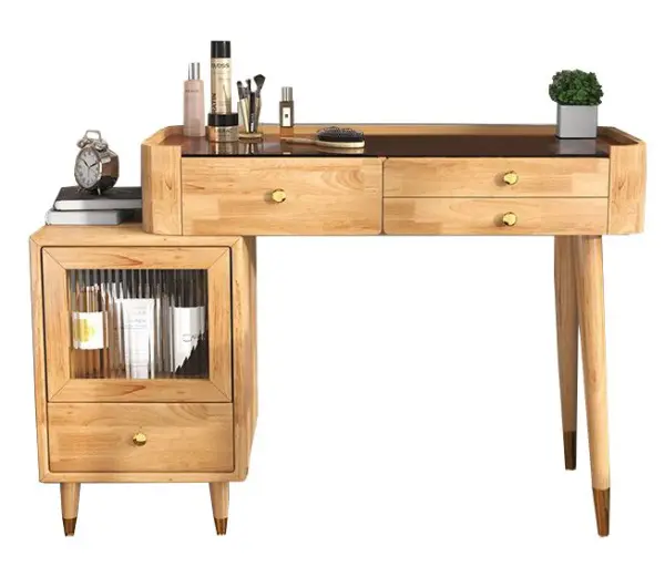 Туалетный стол с ящиками, с тумбой Твигги