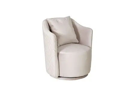 Кресло Verona Basic вращающееся велюр беж. Bel09 70х77х80см