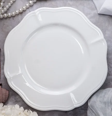 Тарелка мелкая d 28,5 см h 2,7 см, фарфор, Grazia