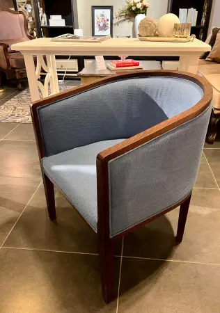 Стул Диксон голубой