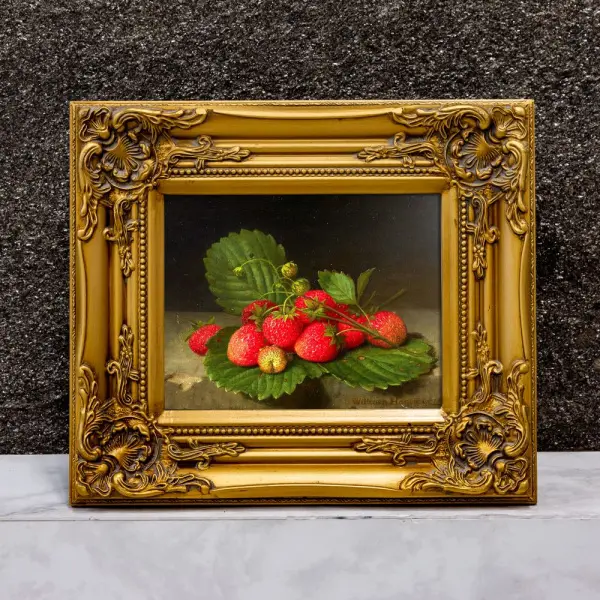 Репродукция картины «Натюрморт с клубникой»