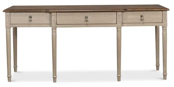 Консоль с тремя выдвижными ящиками