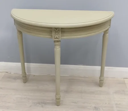 Консоль Людовик круглая, с состариванием, Людовик/Густавьен