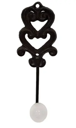 Крючок настенный коричневый (чугун)