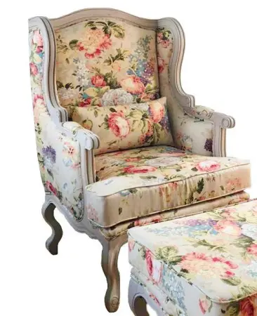 Кресло Сезарина с цветочным принтом JARDIN