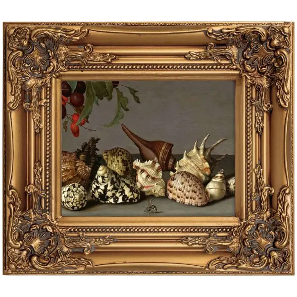 Картина «Море волнуется - 43» в картинной раме «Шелли»