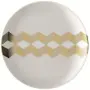 Набор блюдец signature, chevron, D16cm, золото, 4 шт.