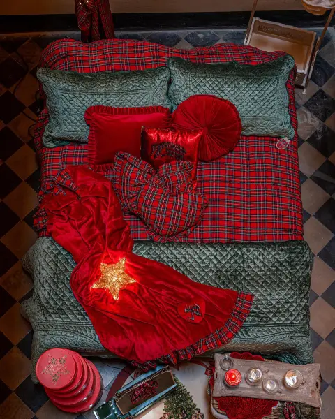 Наволочка декоративная для подушки VELVET ROSE VELLUTTO бирюзовая