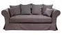 Диван раздвижной Фабиан коричнево-серый (ткань кат. С)