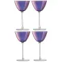 Набор бокалов для мартини aurora, 195 мл, фиолетовый, 4 шт.