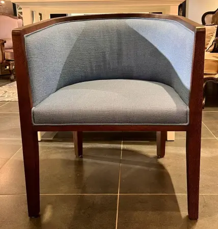 Стул Диксон голубой