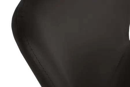 Стул барный мягкий коричневый, экокожа