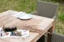 Виченца деревянный стол из натурального тика, 90х90см