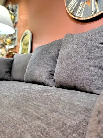 Диван раздвижной Фабиан коричнево-серый (ткань кат. С)