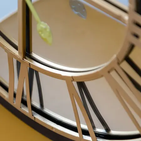 Часы зеркальные «Стивен» (блэк)