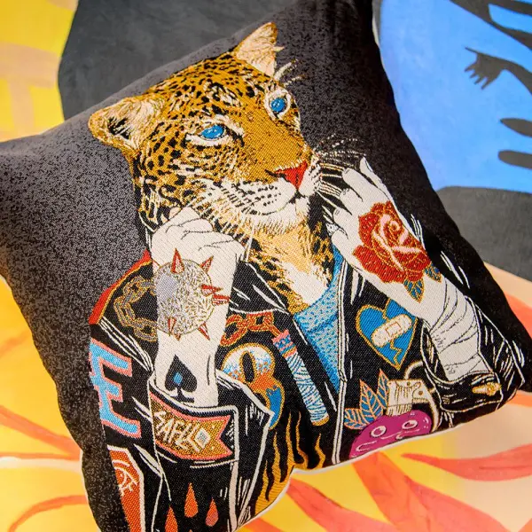 Арт-подушка «Харли» (графит)