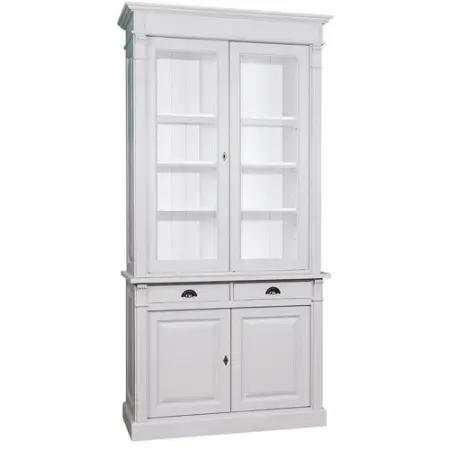 Витрина стеклянная с двумя ящиками Брюгге