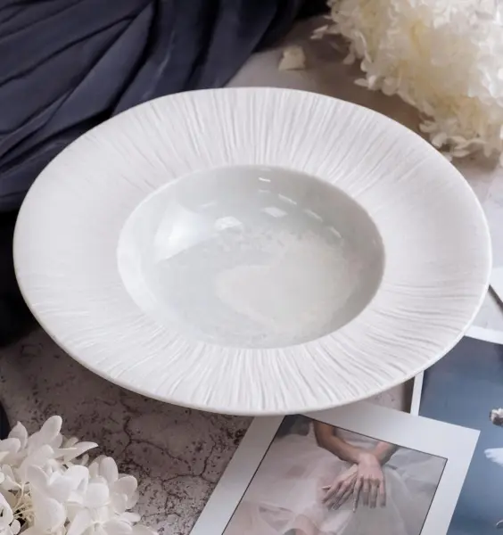 Тарелка для пасты 215 мл, d 23,5 см h 5,3 см, Boletus