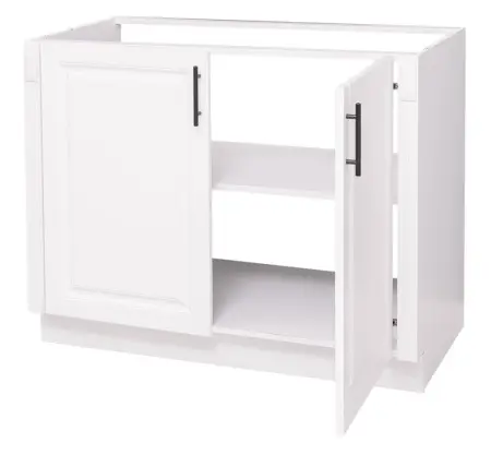 Тумба двухдверная 110 см без столешницы Брюгге