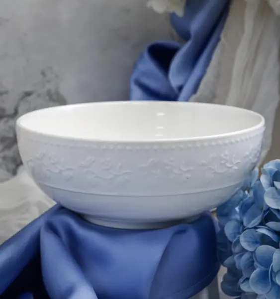 Салатник 700 мл,  d 15,3 см h 6,6 см, фарфор, Primavera