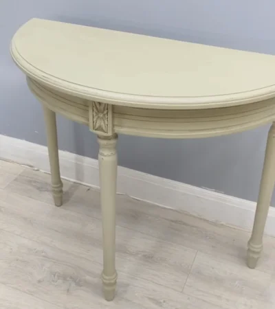 Консоль Людовик круглая, с состариванием, Людовик/Густавьен