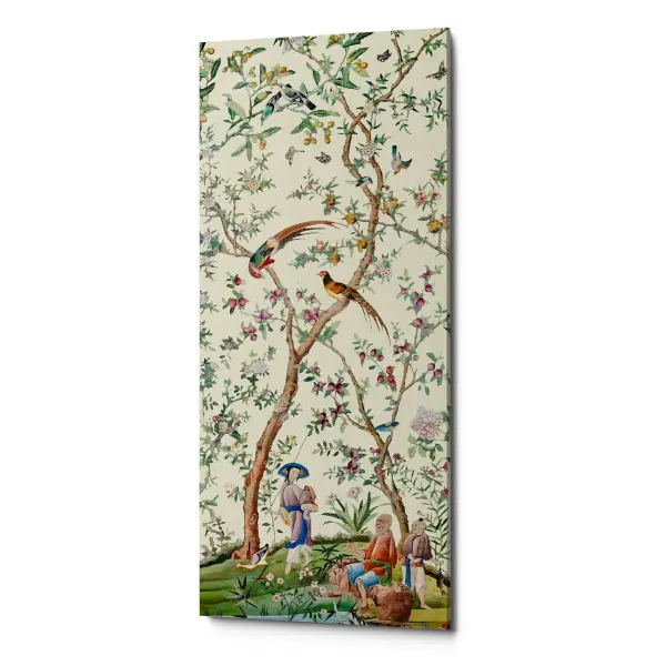 Картина на холсте «Императорский сад» 30х70, холст, галерейная натяжка (версия 2)