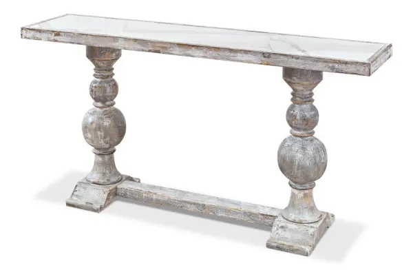 Консоль Внимание!! столешница с мрамором