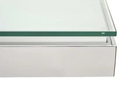 Консоль Marbella White белая/хром 130х37х76,5см