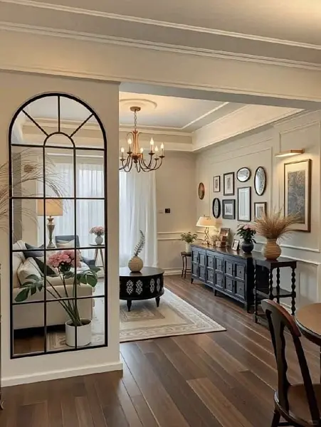 Кухня-гостиная в стиле современная классика Кухня-гостиная в стиле современная классика