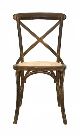 Стул деревянный бронза Cross back