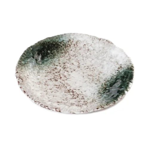 Тарелка E431 D305 см, Grey, green