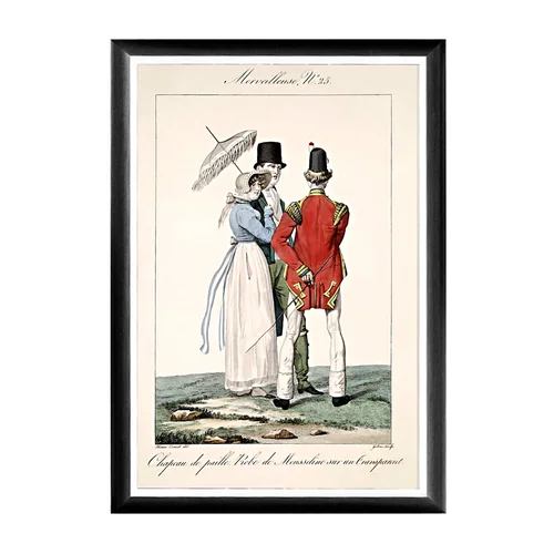 Арт-постер «Соломенная шляпка. Прозрачное муслиновое платье»