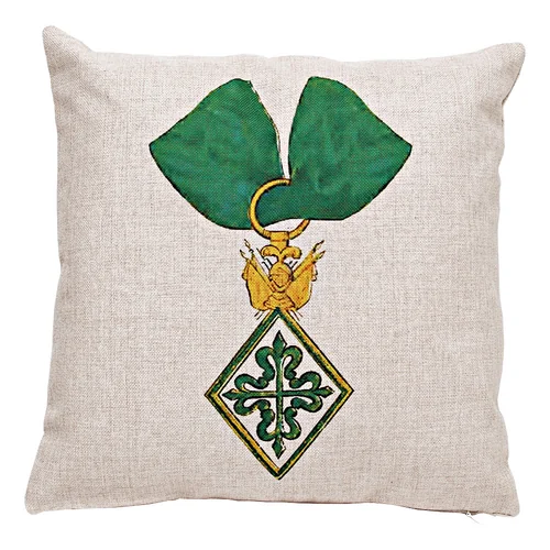 Декоративная подушка «Рыцарский орден Алька́нтара, Испания»