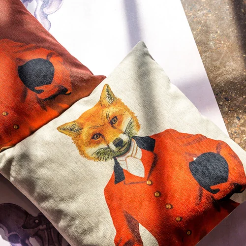 Декоративная подушка «Мистер Лис»