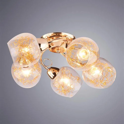 Потолочная люстра Arte Lamp Serpentina APL-GO