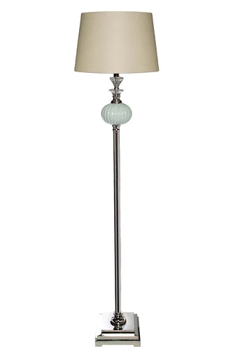 Торшер плафон бежевый 38х160