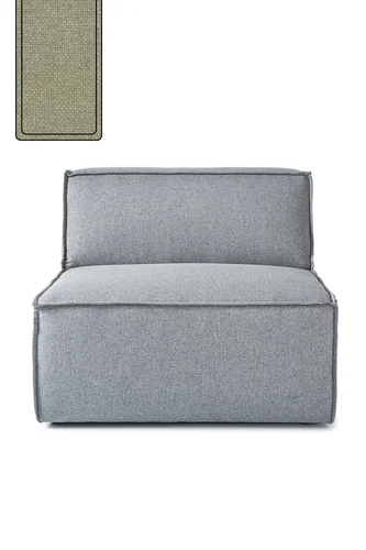 Модуль центральный The Jagger 95см, ткань оксфорд, лен анверс