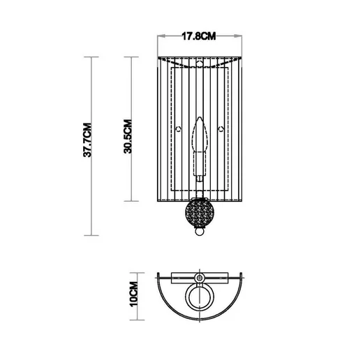 Бра Vele Luce Friuli VL1235W01