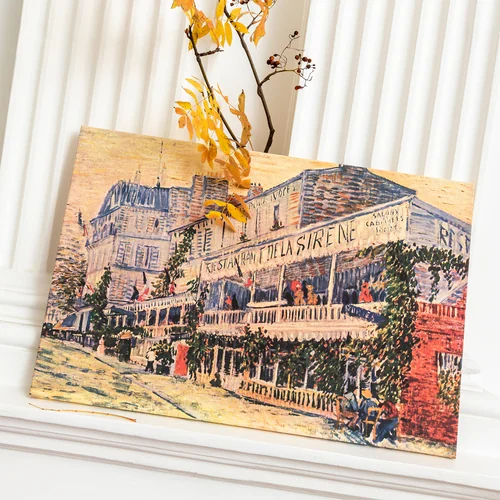 Картина «Ресторан «Сирена» в Аньере» (холст, галерейная натяжка)