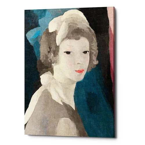 Картина «Автопортрет Мари Лорансен, 1928» (холст, галерейная натяжка)