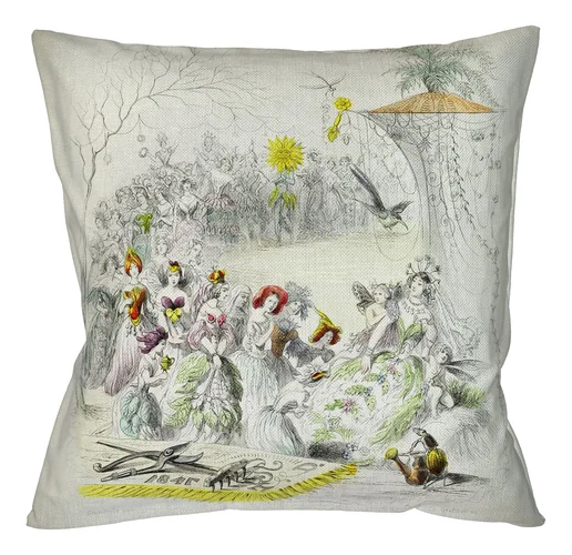Декоративная подушка «Возвращение цветов»