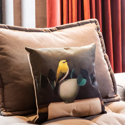 Интерьерная подушка «Мистер Лимонник»