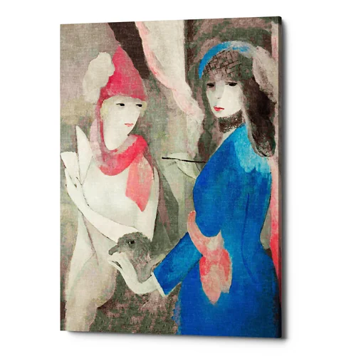 Картина «Художница и её модель» (холст, галерейная натяжка)