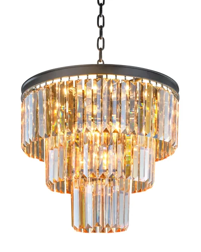 Дизайнерская люстра Odeon 3 Rings amber