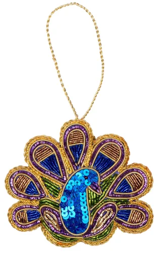 Игрушка новогодняя Павлин