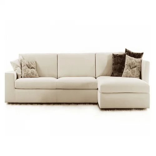 Диван Krime трехместный угловой светло-бежевый